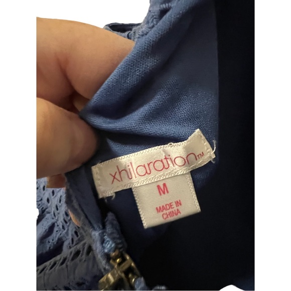A beautiful blue Xhilaration dress in size medium - Picture 7 of 7